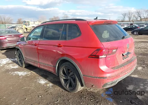 2024 Volkswagen Tiguan 2.0T Se R-Line Black z USA, uszkodzony, nr VIN 3VV8B7AX9RM142327